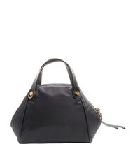 BORBONESE MARIE  Sac &agrave; main avec bandouli&egrave;re noir fonc&eacute; - Sacs pour Femme - 4
