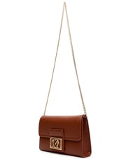 LOVE MOSCHINO SMART DAILY Pochette avec chaîne châtaigne - Sacs pour Femme - 3