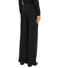 CALVIN KLEIN CK Pantalon &eacute;vas&eacute; souple ck noir - Pantalons pour femmes - 2
