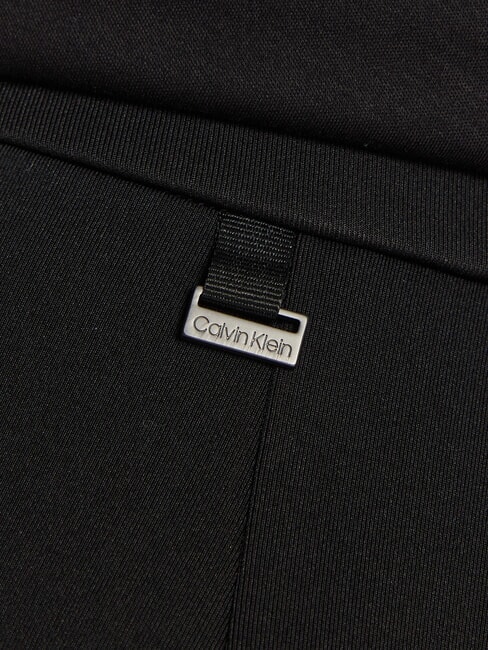 CK Pantalon &eacute;vas&eacute; souple ck noir - Pantalons pour femmes