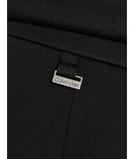 CALVIN KLEIN CK Pantalon &eacute;vas&eacute; souple ck noir - Pantalons pour femmes - 3