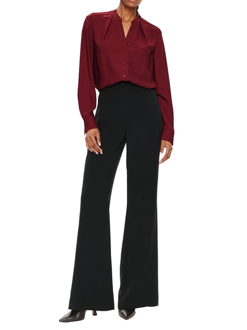 CK Pantalon palazzo souple ck noir - Pantalons pour femmes