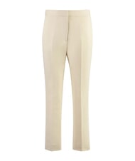 CALVIN KLEIN CK Pantalon chino taille haute &agrave; jambe droite - Pantalons pour femmes