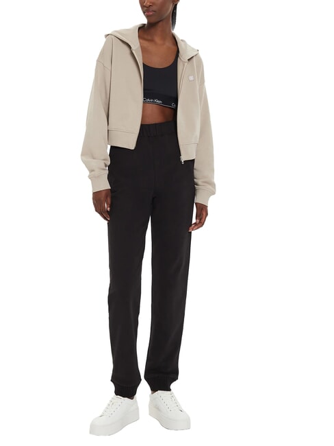 CK JEANS Pantalon de surv&ecirc;tement en coton ck noir - Costumes de sport pour femmes