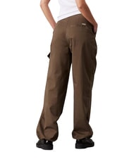 CALVIN KLEIN CK JEANS Pantalon cargo en coton brossé - Pantalons pour femmes