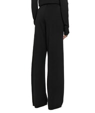 CALVIN KLEIN CK Pantalon en tricot à jambes larges ck noir - Pantalons pour femmes - 2