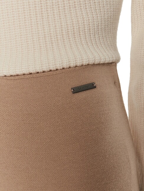 CK Pantalon en tricot &agrave; jambes larges amphore - Pantalons pour femmes