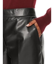 CALVIN KLEIN CK Pantalon taille haute à jambes larges ck noir - Pantalons pour femmes - 3