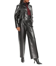 CALVIN KLEIN CK Pantalon taille haute à jambes larges ck noir - Pantalons pour femmes - 5