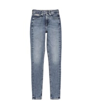CALVIN KLEIN CK JEANS Jean skinny taille haute denim - Jeans - 4