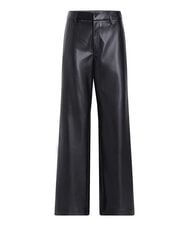 CALVIN KLEIN CK JEANS Pantalon large à jambe droite ck noir - Pantalons pour femmes - 6
