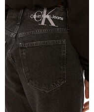 CALVIN KLEIN CK JEANS Jean mom fit gris denim - Jeans - 4