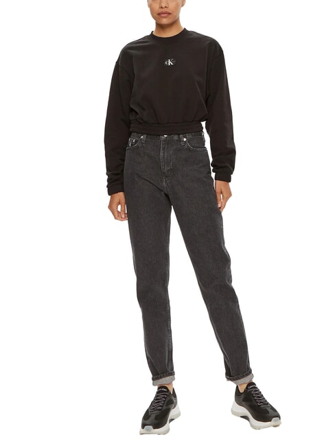 CK JEANS Jean mom fit gris denim - Jeans