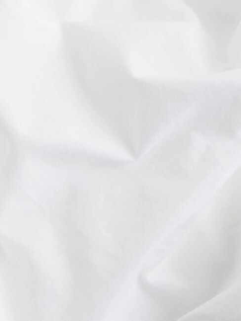 CK JEANS Pantalon cargo en coton blanc brillant - Pantalons pour femmes