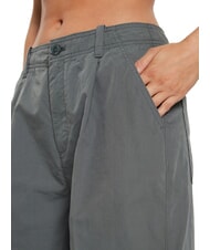 CALVIN KLEIN CK JEANS Pantalon chino &agrave; jambes larges et droites gris infini - Pantalons pour femmes - 3