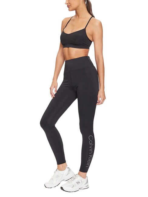 CK PERFORMANCE Leggings avec logo beaut&eacute; noire - Costumes de sport pour femmes