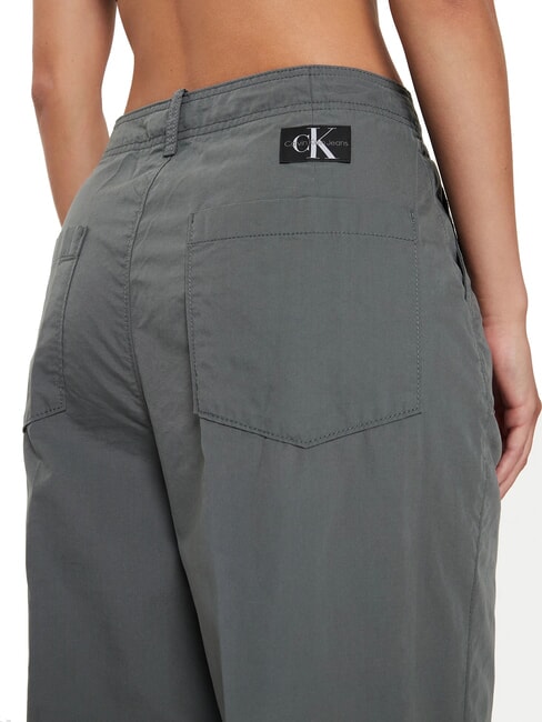 CK JEANS Pantalon chino à jambes larges et droites gris infini - Pantalons pour femmes