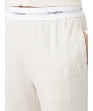CALVIN KLEIN CK Pantalon de surv&ecirc;tement avec &eacute;lastique logo bruy&egrave;re &agrave; l'avoine - Costumes de sport pour femmes - 3
