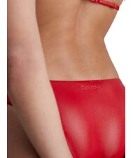 CALVIN KLEIN CK Maillot de bain slip verger rouge - Maillots de bain femme - 3