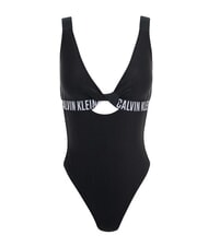 CALVIN KLEIN CK Maillot de bain une pièce avec rubans logotés ck noir - Maillots de bain femme - 3