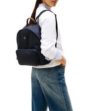 TOMMY HILFIGER POPETTE Sac à dos pour femme bleu sidéral / noir - Sacs pour Femme - 4