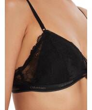CALVIN KLEIN CK Soutien-gorge bralette en dentelle noir - Sous-v&ecirc;tements pour femmes - 3