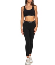CALVIN KLEIN CK PERFORMANCE Soutien-gorge de sport &agrave; maintien moyen beaut&eacute; noire - Sous-v&ecirc;tements pour femmes - 4