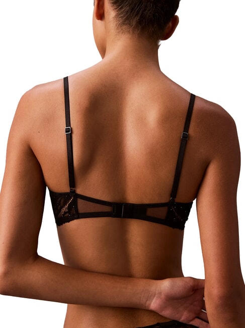 CK Soutien-gorge balconnet en dentelle noir - Sous-vêtements pour femmes