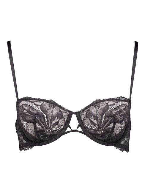 CK Soutien-gorge balconnet en dentelle noir - Sous-vêtements pour femmes