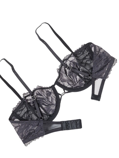 CK Soutien-gorge balconnet en dentelle noir - Sous-vêtements pour femmes