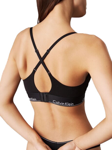 CK soutien-gorge push-up noir w. dtm wb - Sous-vêtements pour femmes