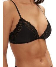 CALVIN KLEIN CK Soutien-gorge bralette triangle noir - Sous-v&ecirc;tements pour femmes - 3