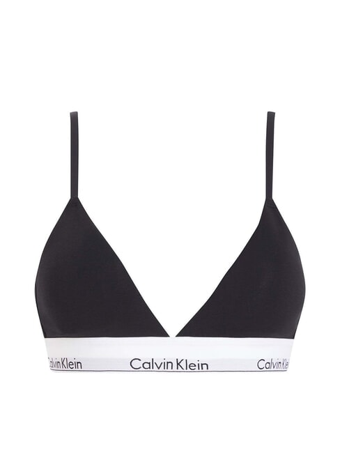 CK Soutien-gorge bralette en coton extensible noir - Sous-v&ecirc;tements pour femmes