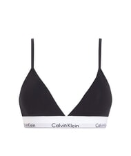 CALVIN KLEIN CK Soutien-gorge bralette en coton extensible noir - Sous-v&ecirc;tements pour femmes - 5