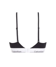 CALVIN KLEIN CK Soutien-gorge bralette en coton extensible noir - Sous-v&ecirc;tements pour femmes - 6