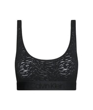 CALVIN KLEIN CK Soutien-gorge bralette non doubl&eacute; noir - Sous-v&ecirc;tements pour femmes - 3