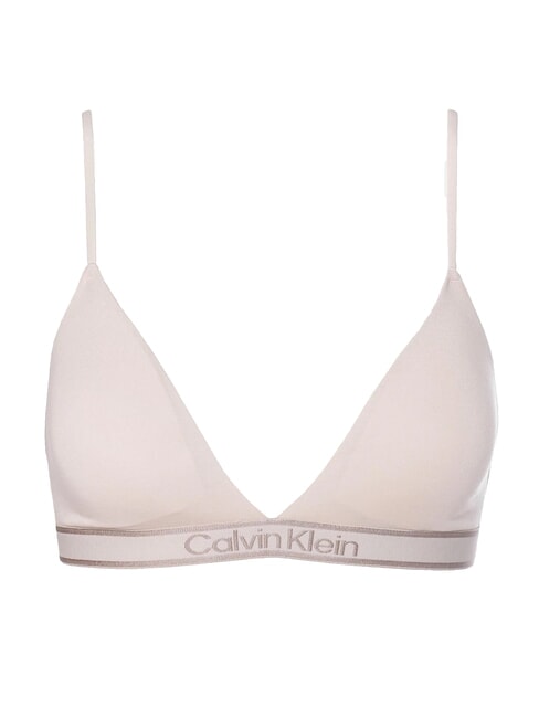 CK Soutien-gorge bralette triangle coquillage avec nouveau logo en pierre - Sous-vêtements pour femmes