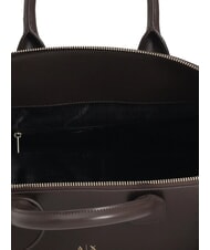 ARMANI EXCHANGE JANE Sac &agrave; main avec bandouli&egrave;re fudge chaud - Sacs pour Femme - 4