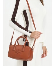 ARMANI EXCHANGE A|X BAULETTO S Sac à main avec bandoulière coquille de noix de coco - Sacs pour Femme - 5