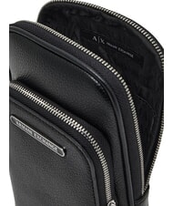 ARMANI EXCHANGE OKINAWA  Mini sac pour smartphone noir - Sacs en Bandoulières pour Homme - 4