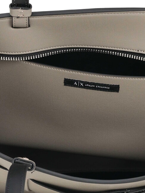 A|X BUCKLE Sac d'épaule bar brun - Sacs pour Femme