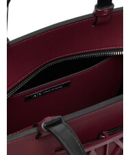 ARMANI EXCHANGE A|X BUCKLE Sac &agrave; main, avec bandouli&egrave;re rainure - Sacs pour Femme - 4