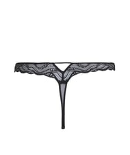 CALVIN KLEIN CK String en dentelle noir - Slip femme - 5