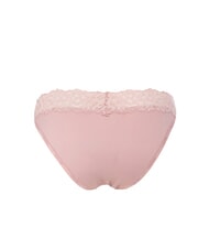 CALVIN KLEIN CK Slip en microfibre avec dentelle tamisé - Slip femme - 2