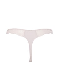 CALVIN KLEIN CK String avec empiècement en dentelle matin gris - Slip femme - 5