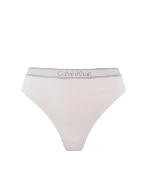 CK String avec élastique logo coquillage avec nouveau logo en pierre - Slip femme