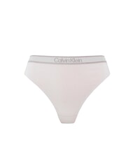 CALVIN KLEIN CK String avec élastique logo coquillage avec nouveau logo en pierre - Slip femme - 3