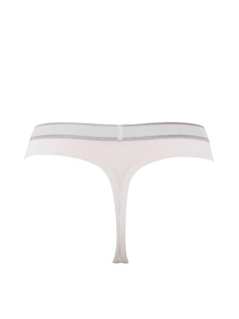 CK String avec élastique logo coquillage avec nouveau logo en pierre - Slip femme
