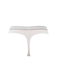 CALVIN KLEIN CK String avec élastique logo coquillage avec nouveau logo en pierre - Slip femme - 4