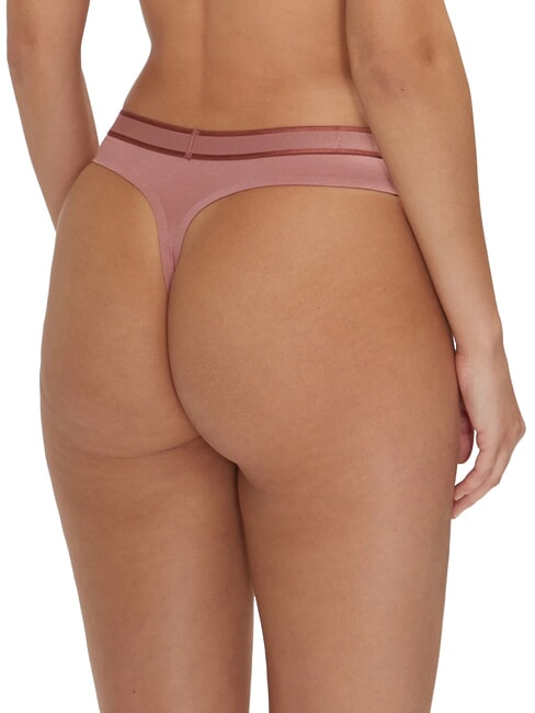 CK String avec élastique logo logo raisin rouge avec beurre de pomme - Slip femme